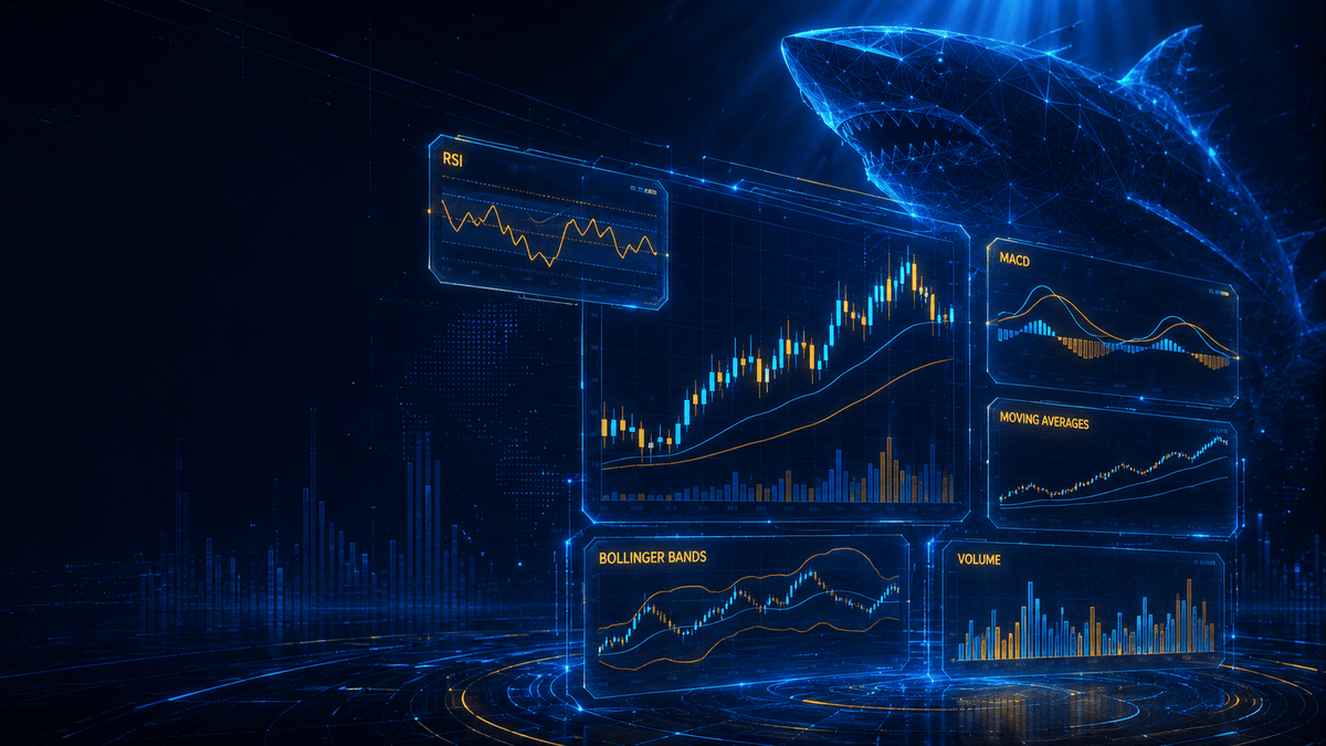 Les 5 indicateurs de swing trading : moyennes mobiles, RSI, MACD, bandes de Bollinger et volume